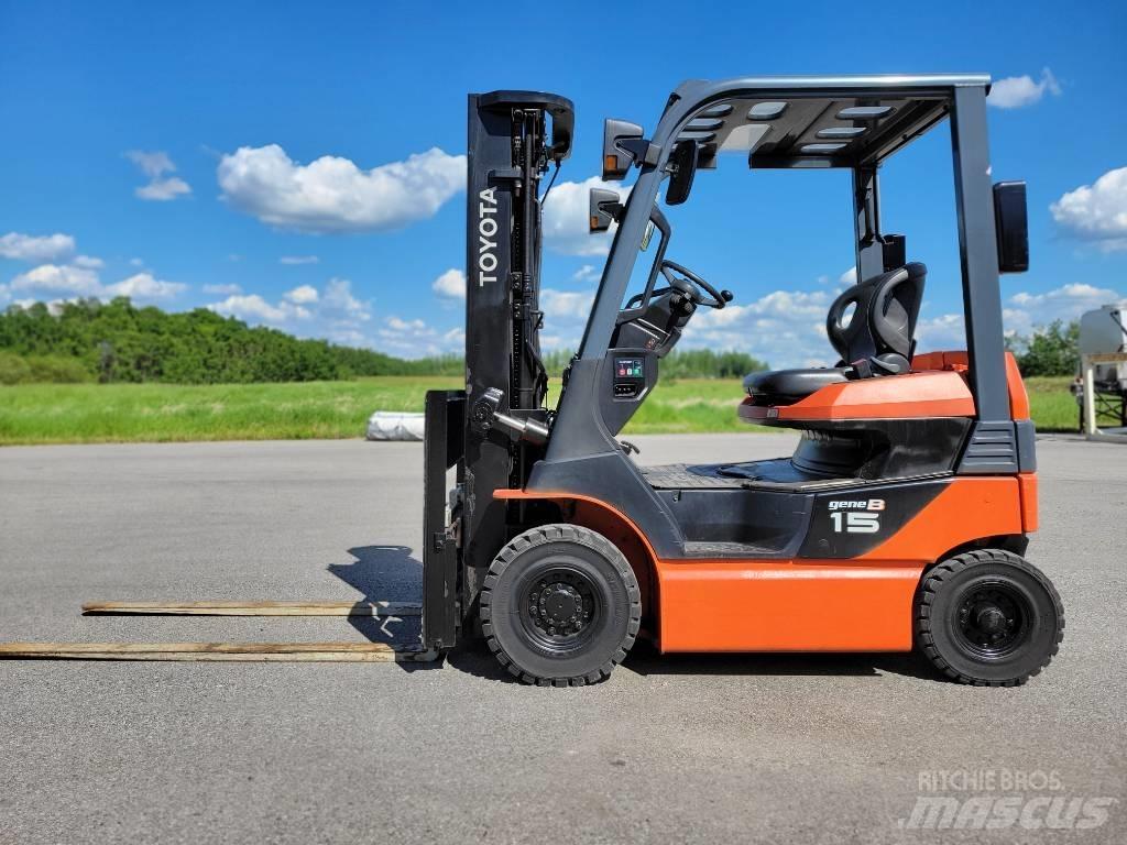 Toyota 8 FB 15 El gaffeltrucks