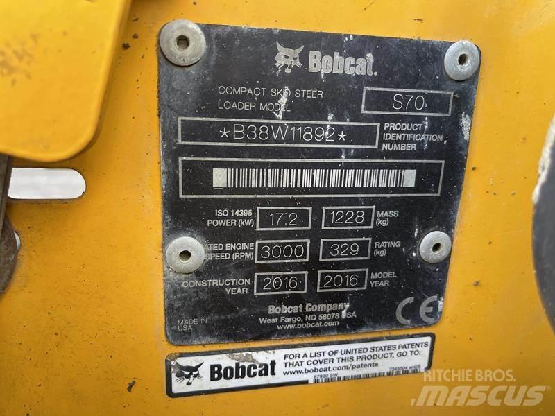 Bobcat S 70 Minilæsser - skridstyret