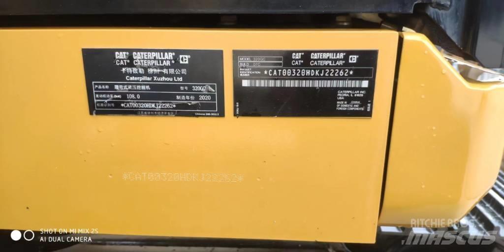 CAT 2021 CAT 320GC Gravemaskiner på hjul