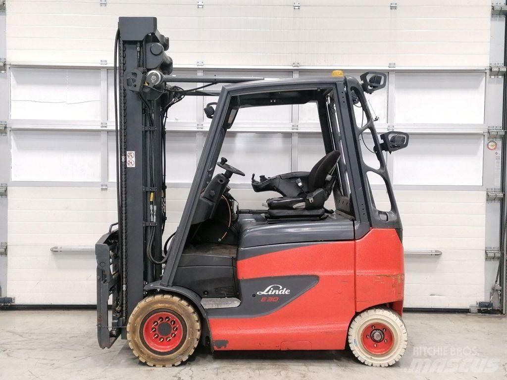 Linde E30H-01/600 El gaffeltrucks
