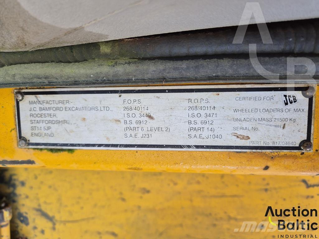 JCB 456 B ZX Læssemaskiner på hjul