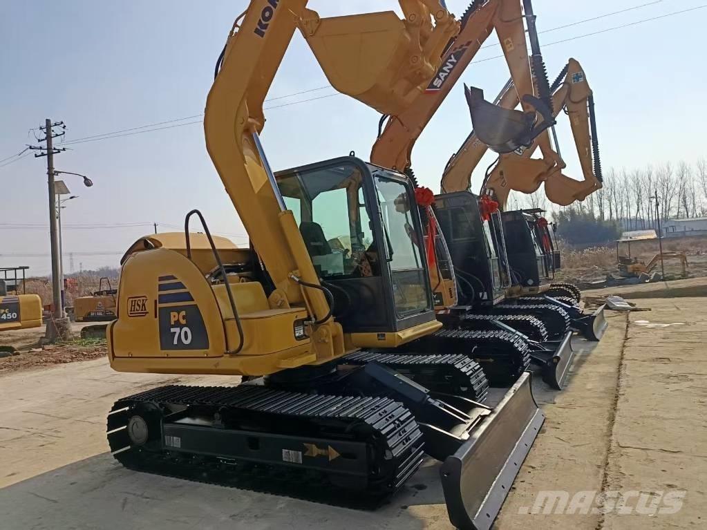 Komatsu PC 70-8 Gravemaskiner på larvebånd
