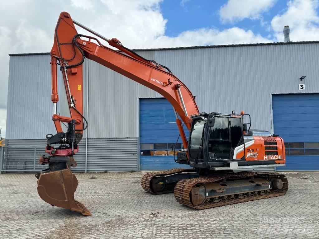 Hitachi ZX250-7 Gravemaskiner på larvebånd