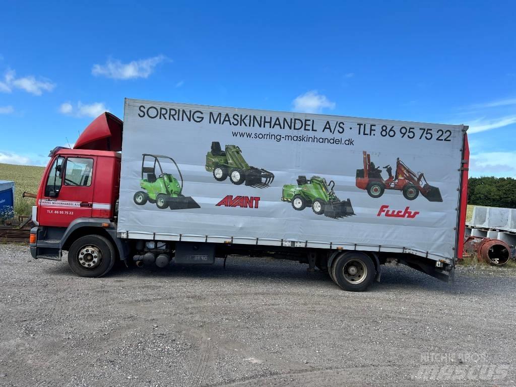 MAN 14.224 Lastbil med lad/Flatbed