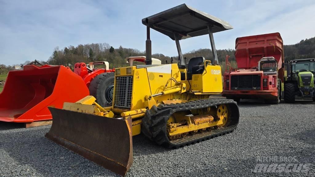 Komatsu D20P-7 Bulldozer på larvebånd