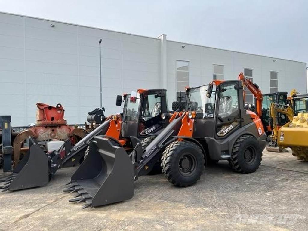 Hitachi ZW95-6C Læssemaskiner på hjul