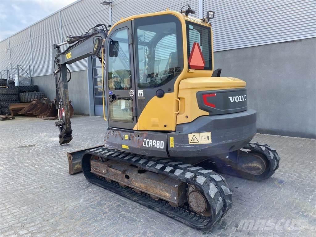 Volvo ECR88 Gravemaskiner på hjul