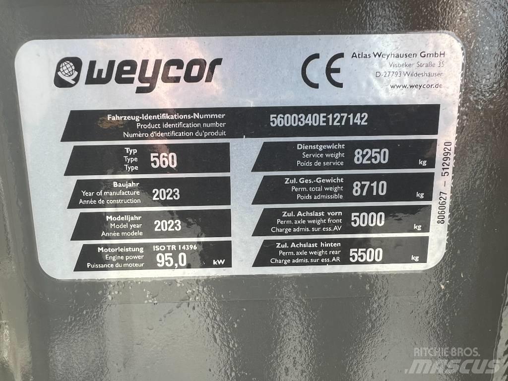 Weycor AR560 Læssemaskiner på hjul