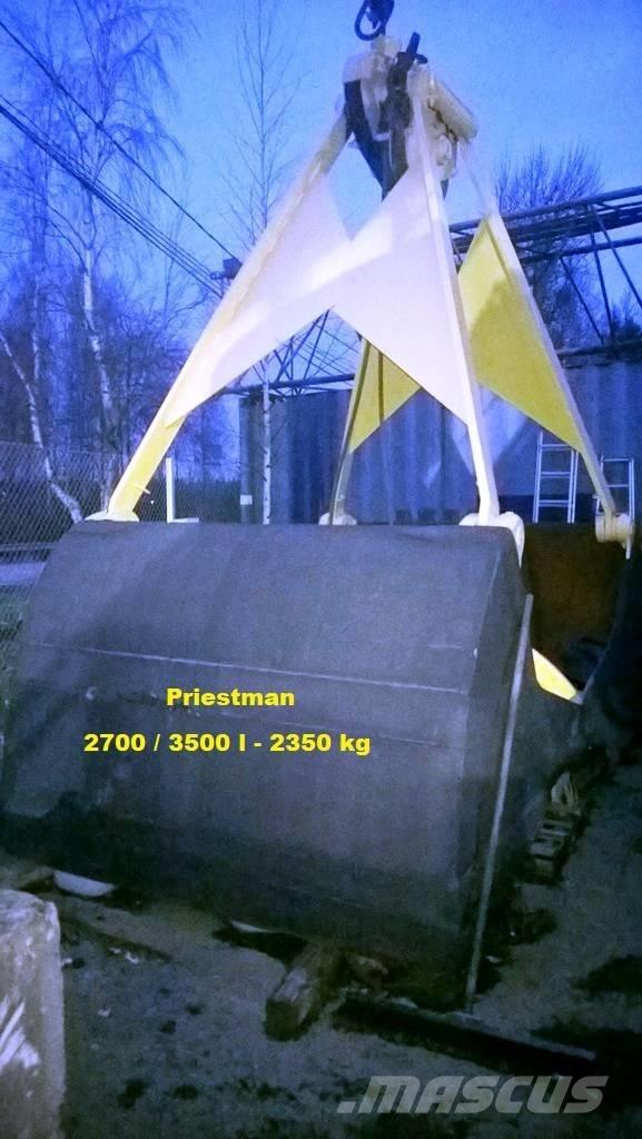 Priestman kauha Krandele og udstyr