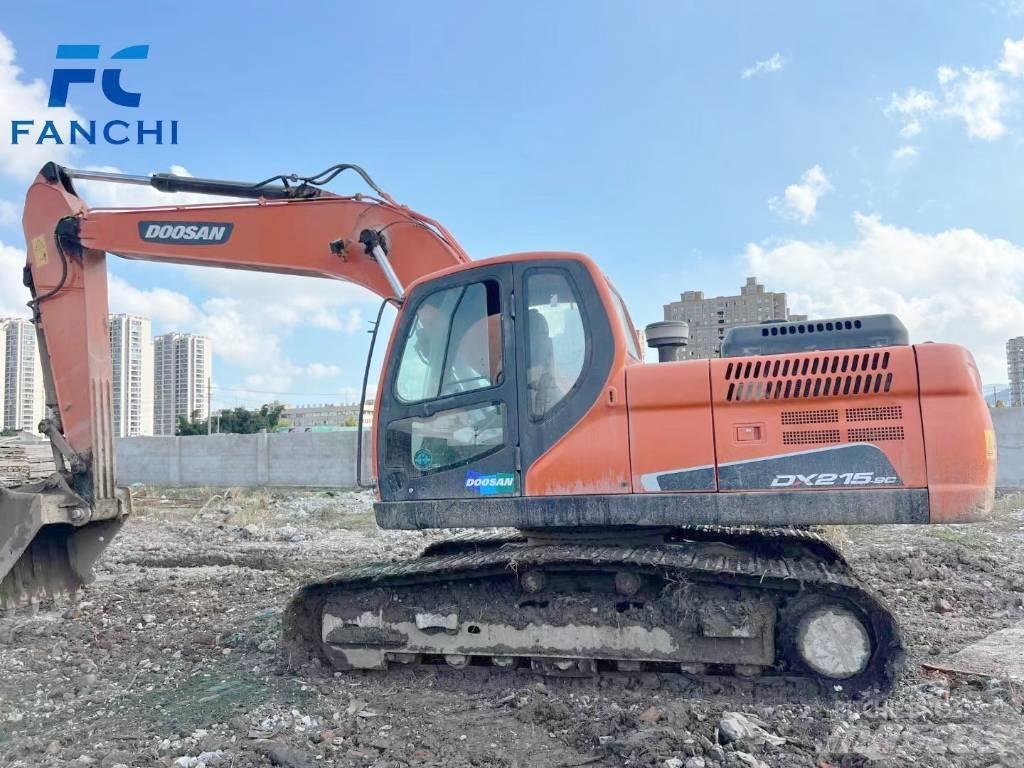 Doosan DX 215LC Gravemaskiner på larvebånd