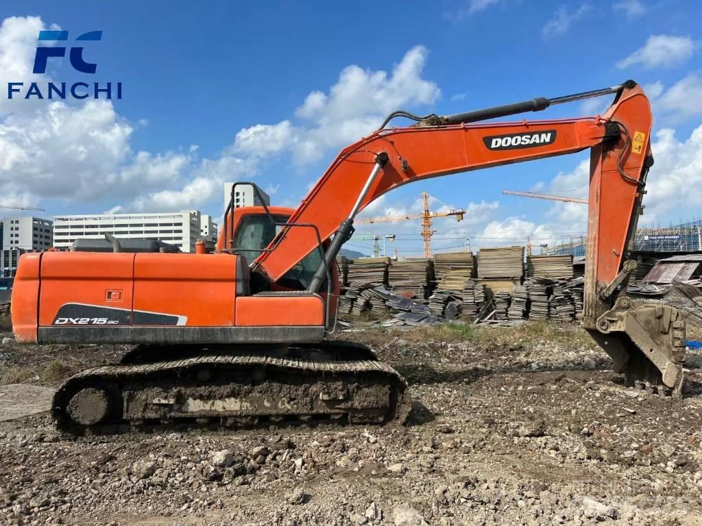 Doosan DX 215LC Gravemaskiner på larvebånd