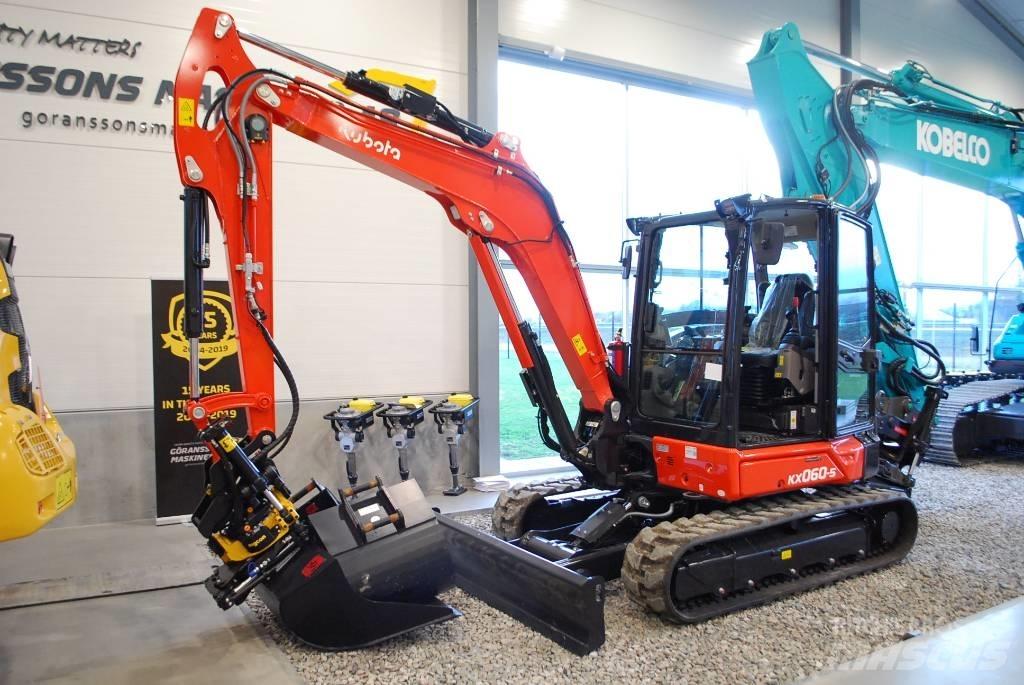 Kubota KX 060-5 Midi-gravemaskiner 7t - 12t