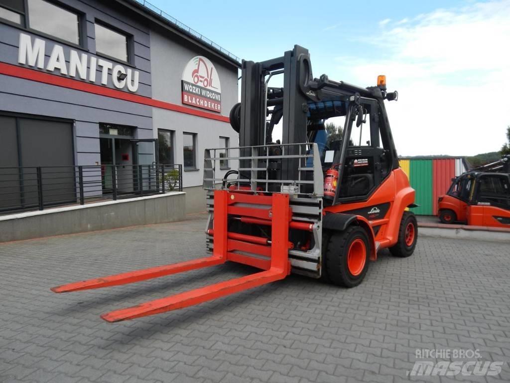 Linde H80T-03 LPG gaffeltrucks