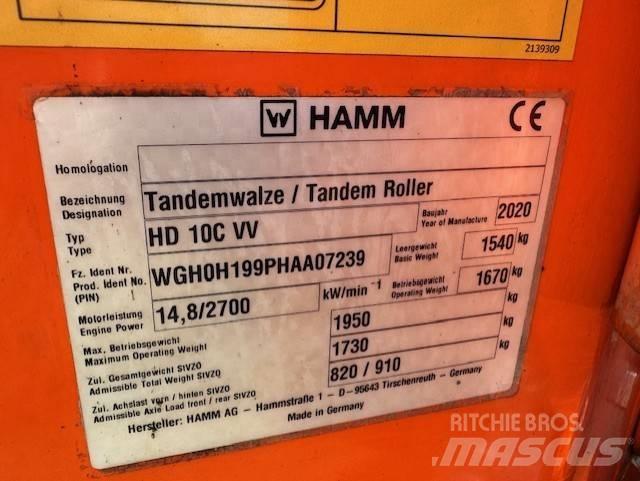 Hamm HD 10 C Tvilling tromle