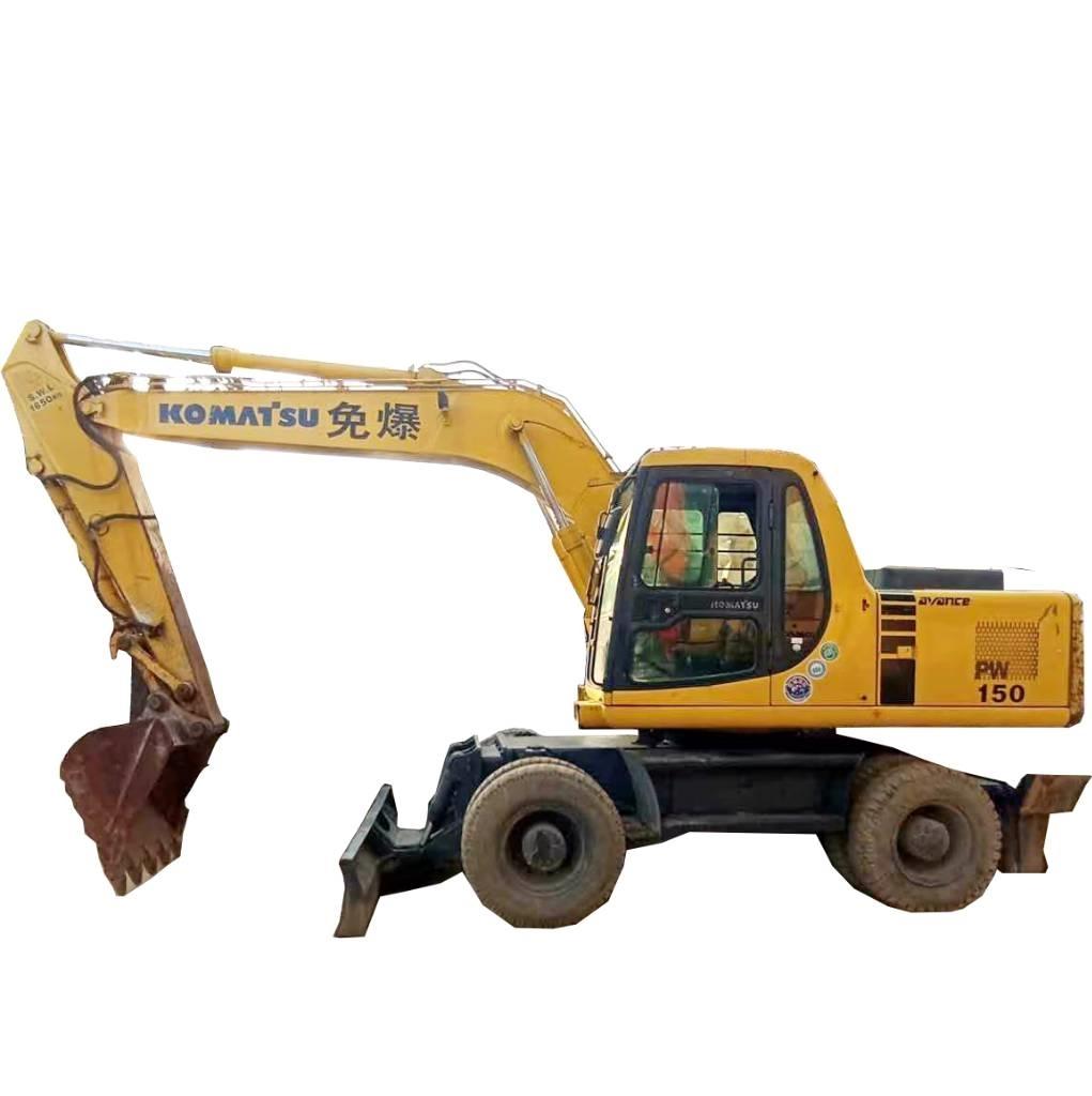 Komatsu PC150W-6 Gravemaskiner på hjul