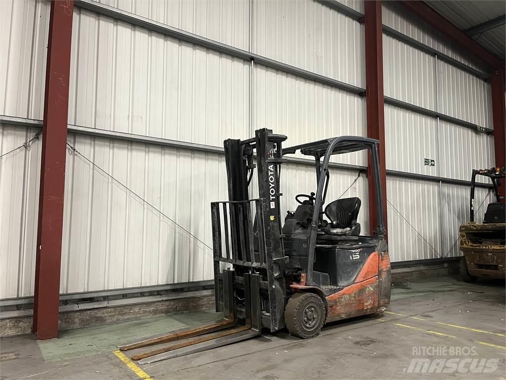 Toyota 8FBET15 El gaffeltrucks
