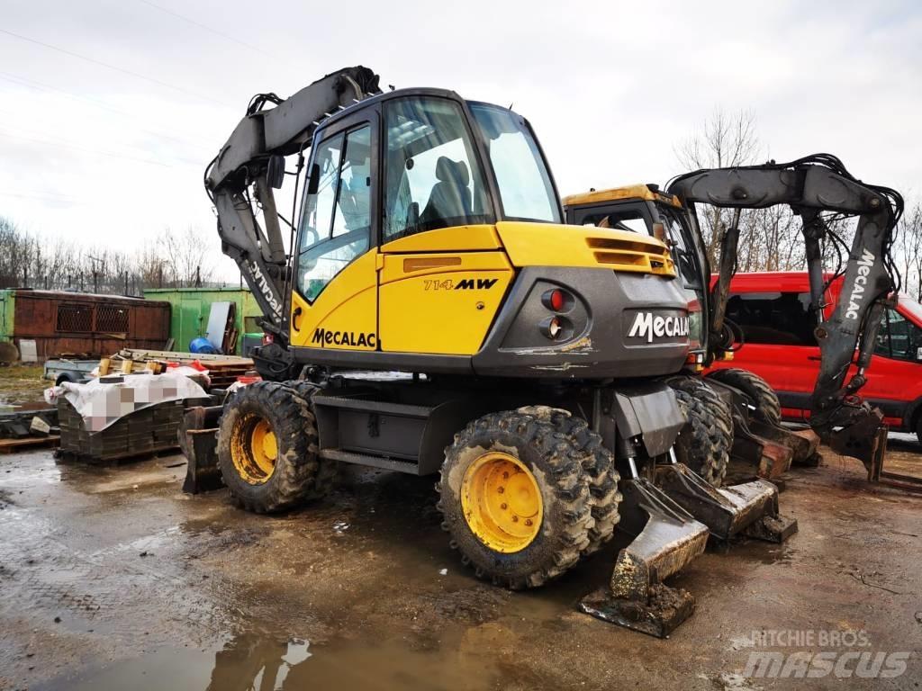 Mecalac 714 MW Gravemaskiner på hjul
