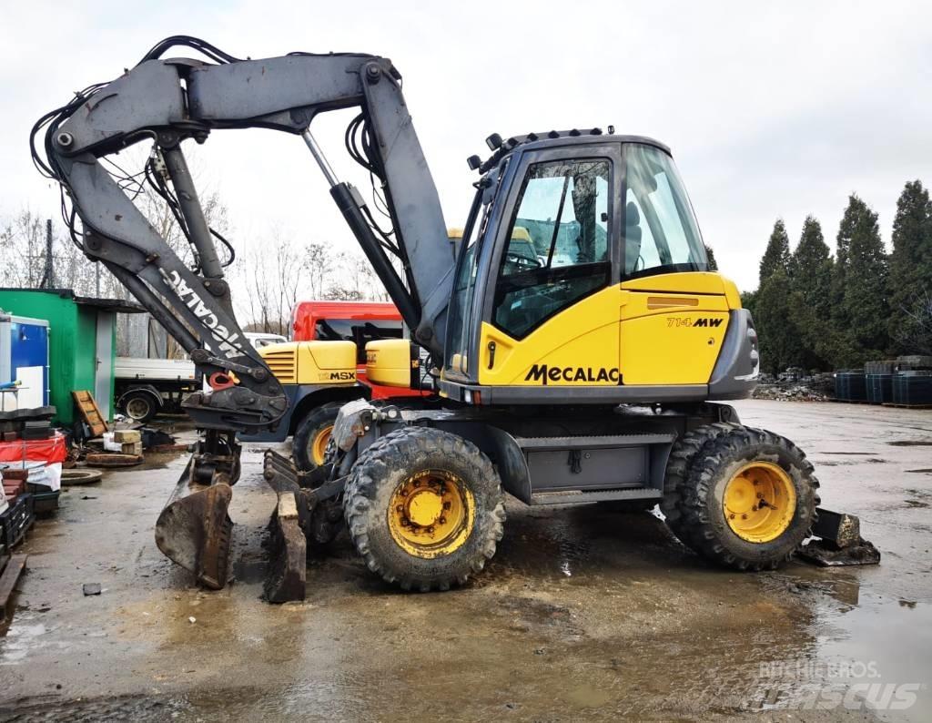 Mecalac 714 MW Gravemaskiner på hjul
