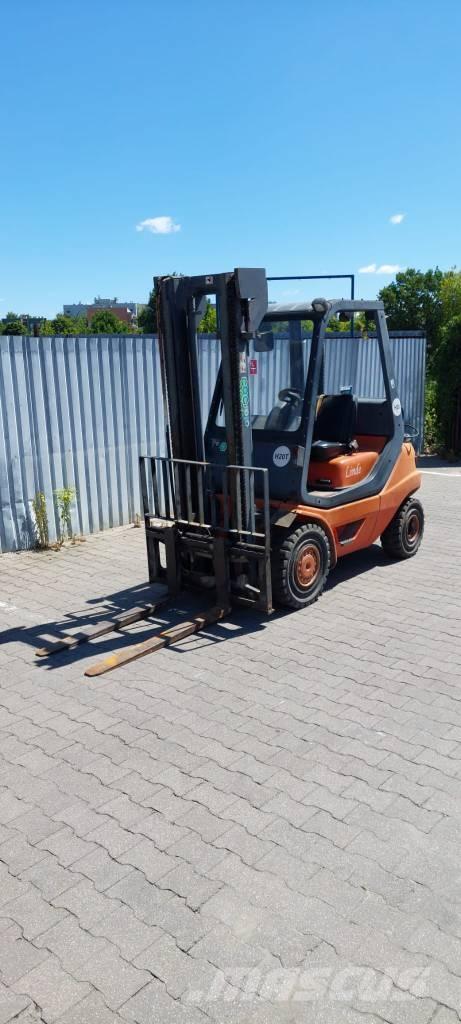 Linde H 20 T-03 LPG gaffeltrucks