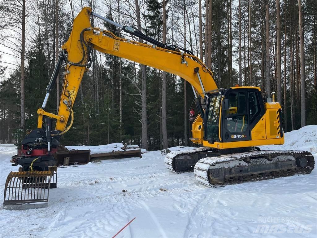 JCB 245 XR Gravemaskiner på larvebånd