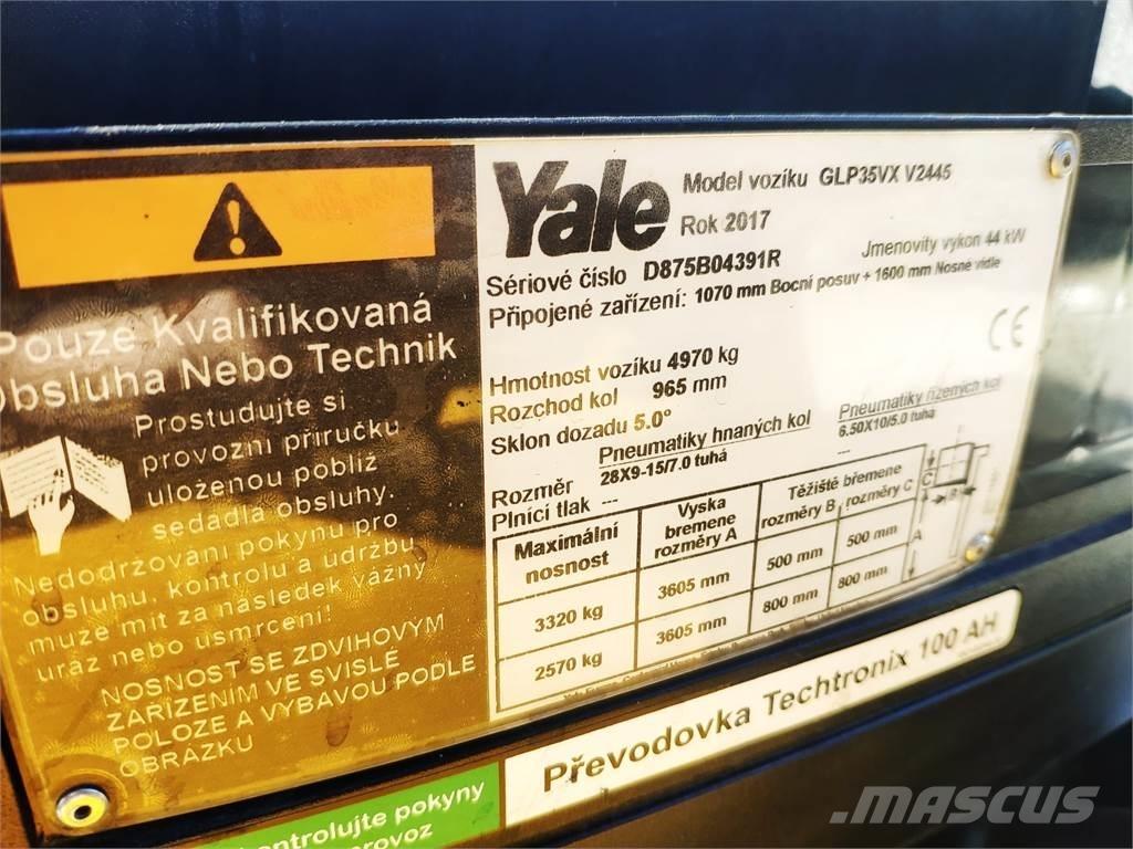 Yale GLP35VX LPG gaffeltrucks