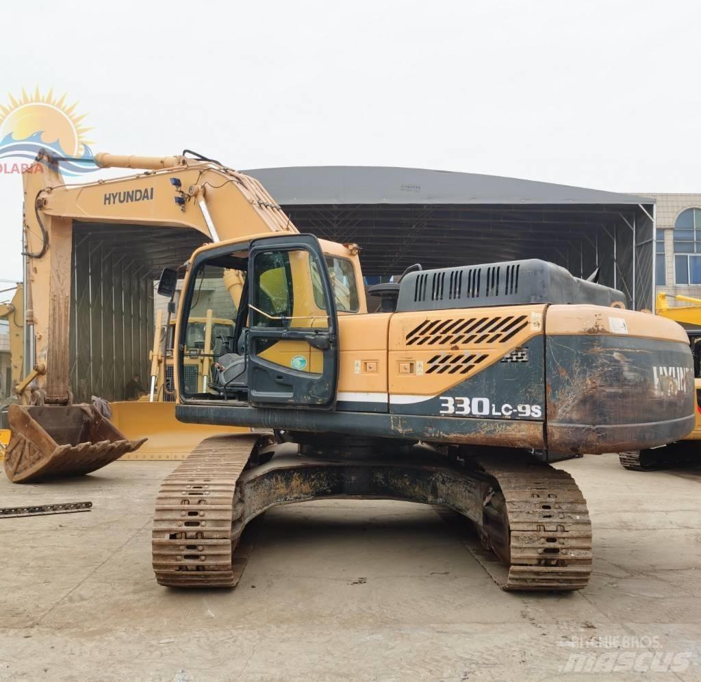 Hyundai 330LC-9C Gravemaskiner på larvebånd