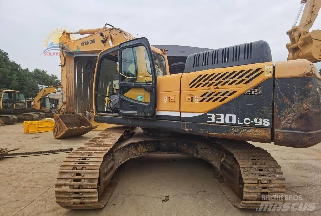 Hyundai 330LC-9C Gravemaskiner på larvebånd