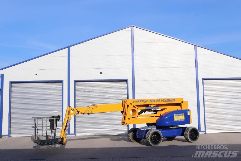 Niftylift HR28 Hy4x4 Bomlifte med knækarm