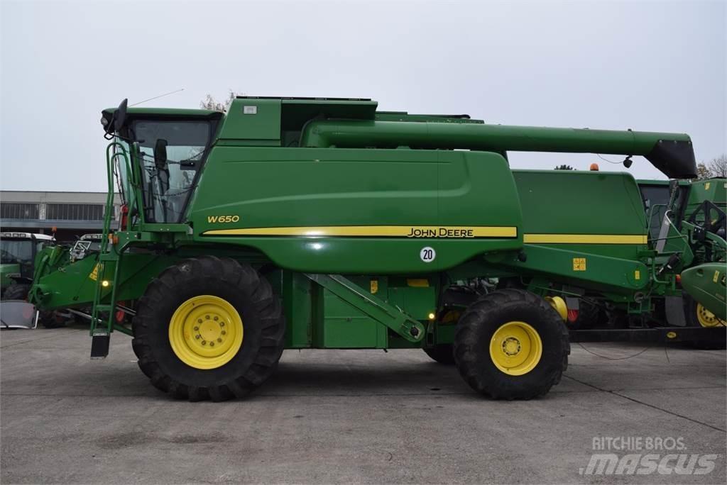 John Deere W 650 Mejetærskere
