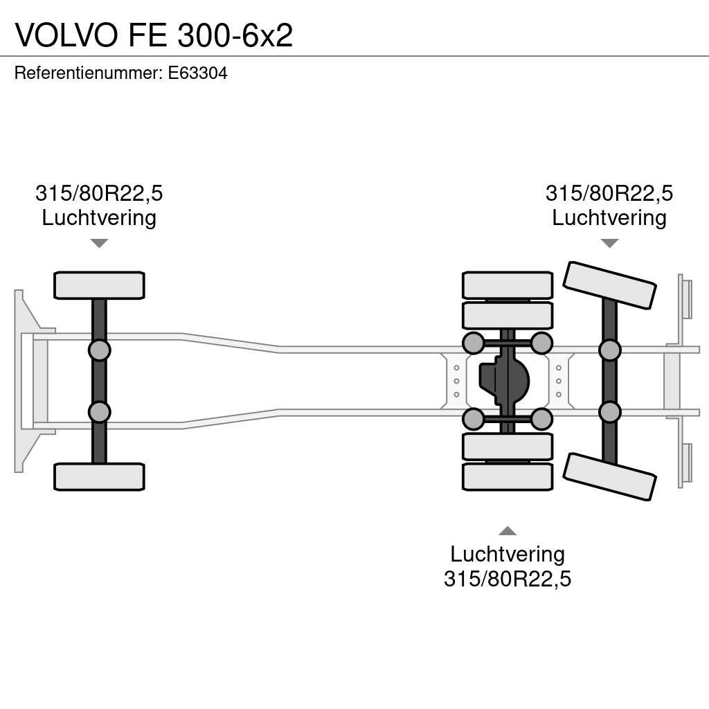 Volvo FE 300-6x2 Fast kasse