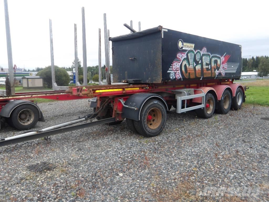  Käyttöauto V31 4 aks Anhænger med tip