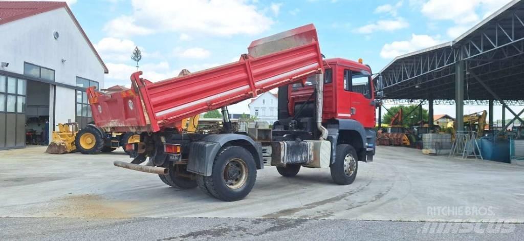 MAN 18.360 KIPER 4X4 Lastbiler med tip