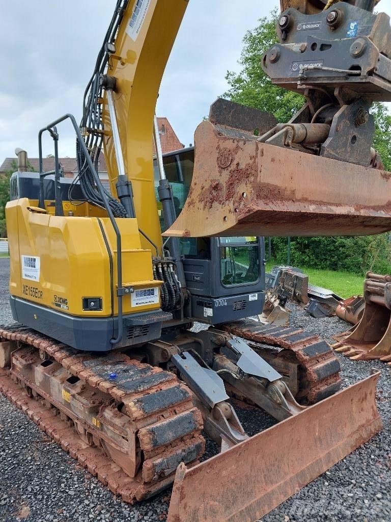 XCMG XE 155 ECR Gravemaskiner på larvebånd