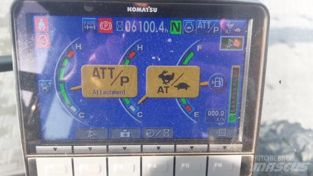 Komatsu PW 148-10 Gravemaskiner på hjul