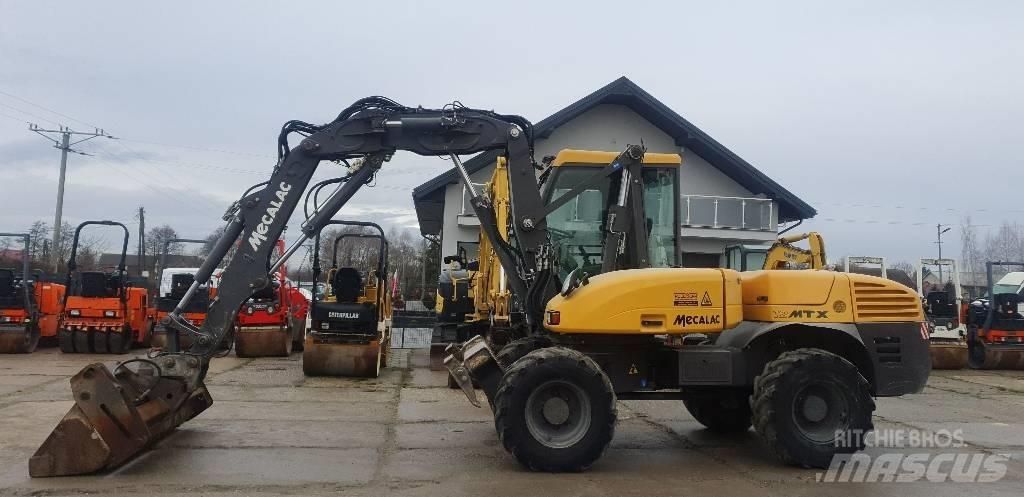 Mecalac 12 M TX Gravemaskiner på hjul