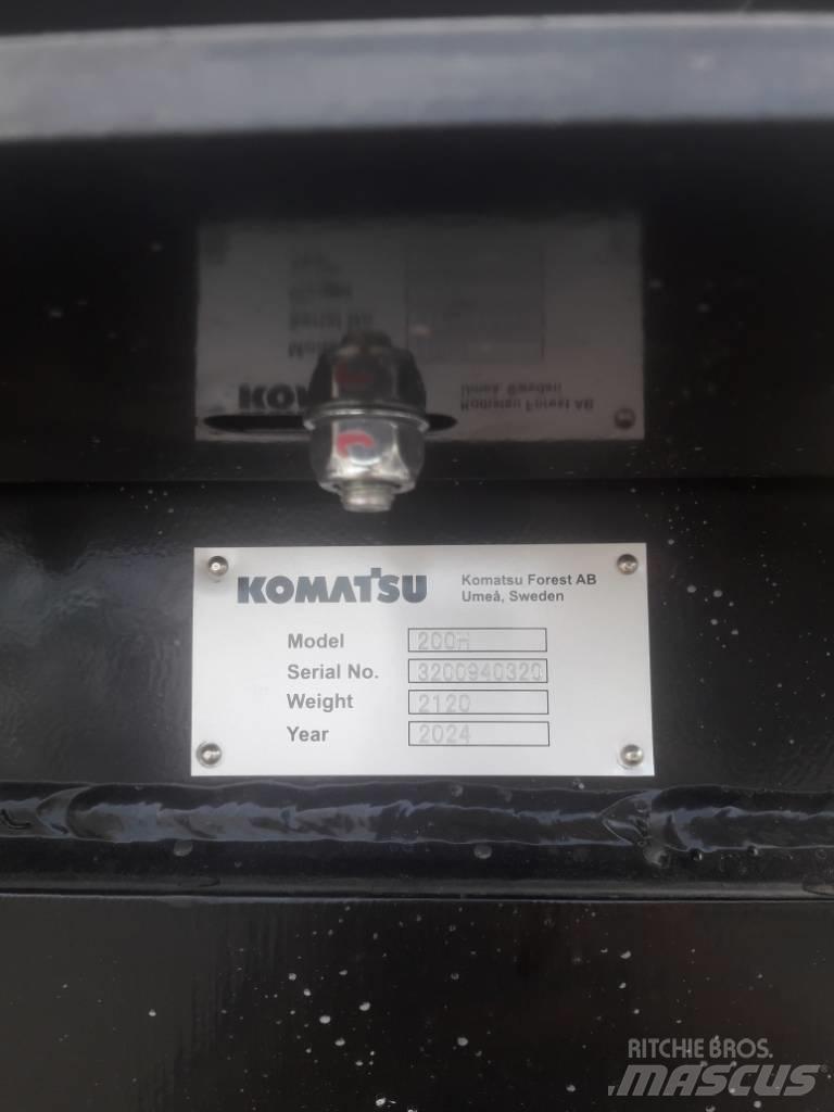 Komatsu 200H Kraner til skovningsmaskine