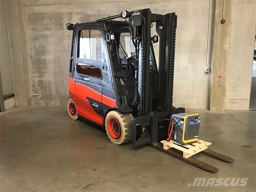 Linde E50HL El gaffeltrucks
