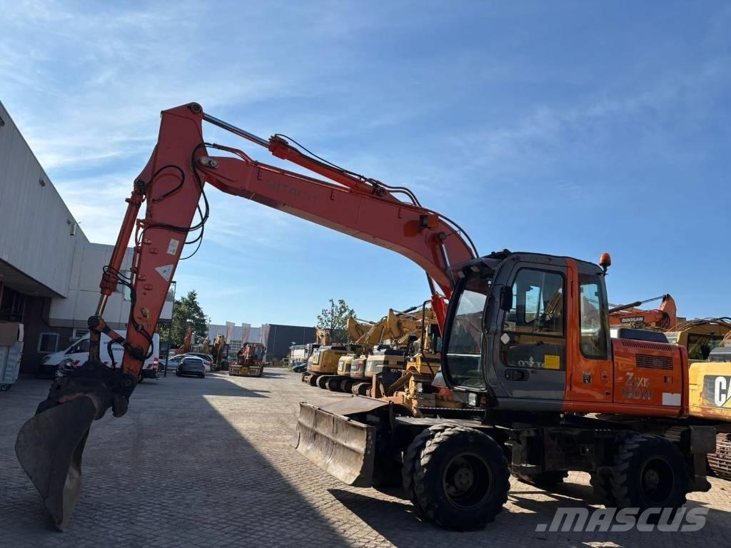 Hitachi ZX 130 W Gravemaskiner på hjul