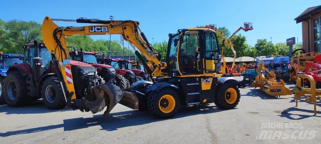 JCB Hydradig Gravemaskiner på hjul