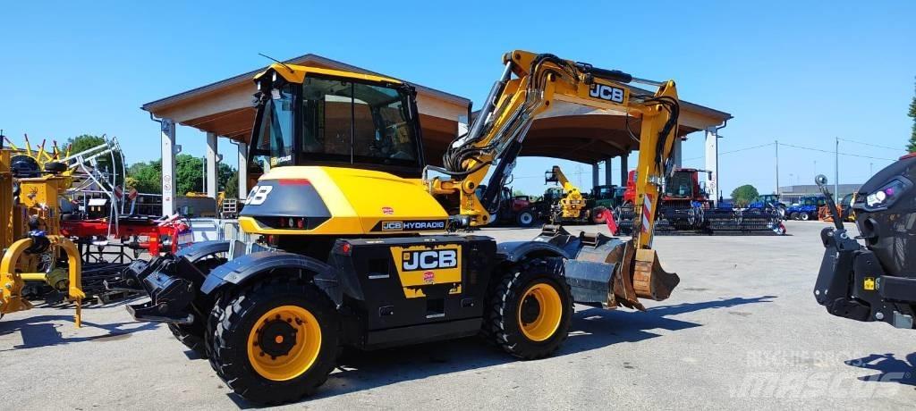 JCB Hydradig Gravemaskiner på hjul