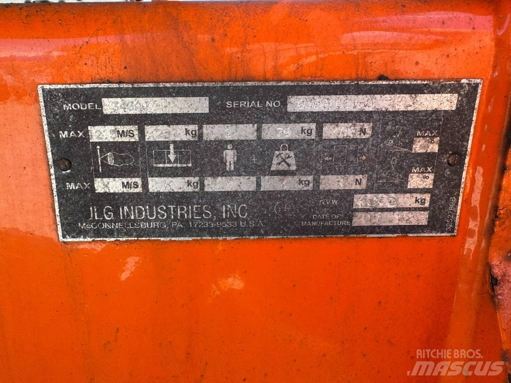 JLG 340AJ Bomlifte med knækarm
