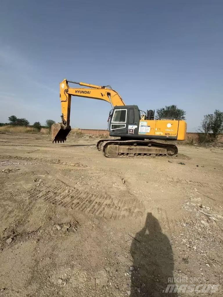 Hyundai R305lc-7 Gravemaskiner på larvebånd