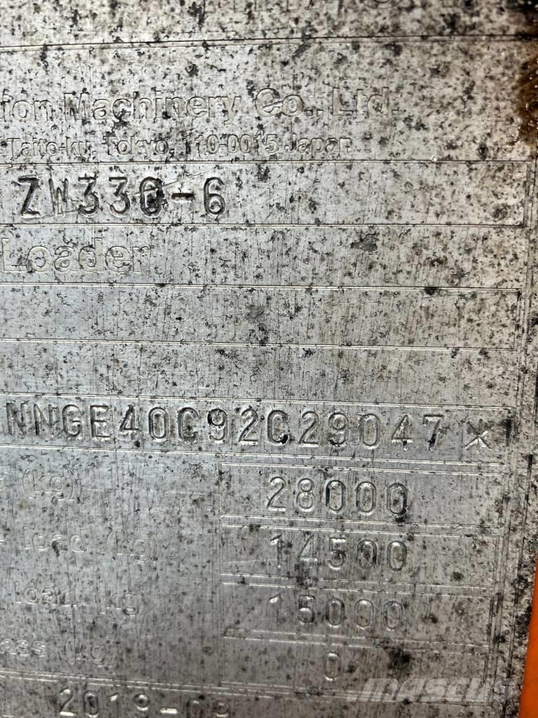 Hitachi ZW330-6 Læssemaskiner på hjul