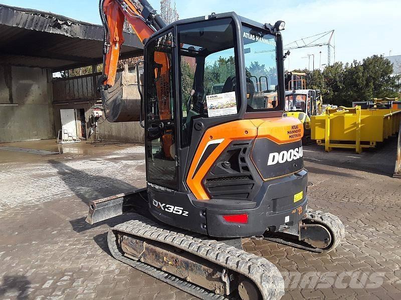 Doosan DX 35 Z Minigravemaskiner
