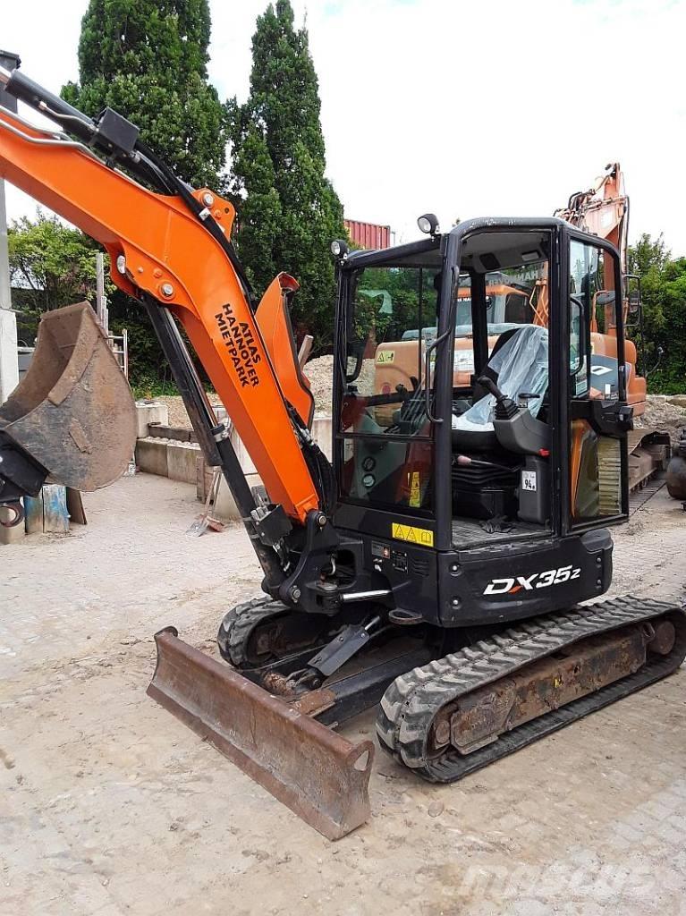 Doosan DX 35 Z Minigravemaskiner