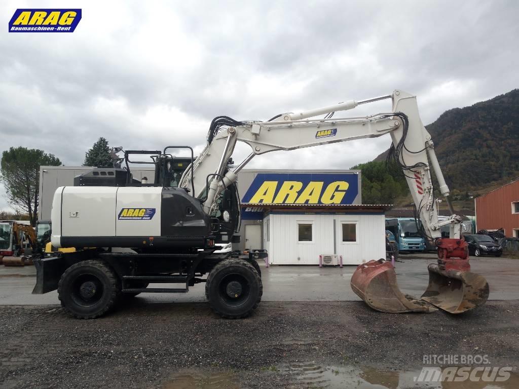 Hitachi ZX 140 W-6 Gravemaskiner på hjul