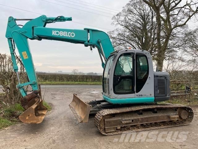 Kobelco SK 135 SR LC Gravemaskiner på larvebånd