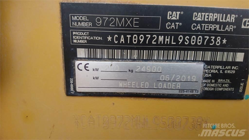 CAT 972MXE Læssemaskiner på hjul