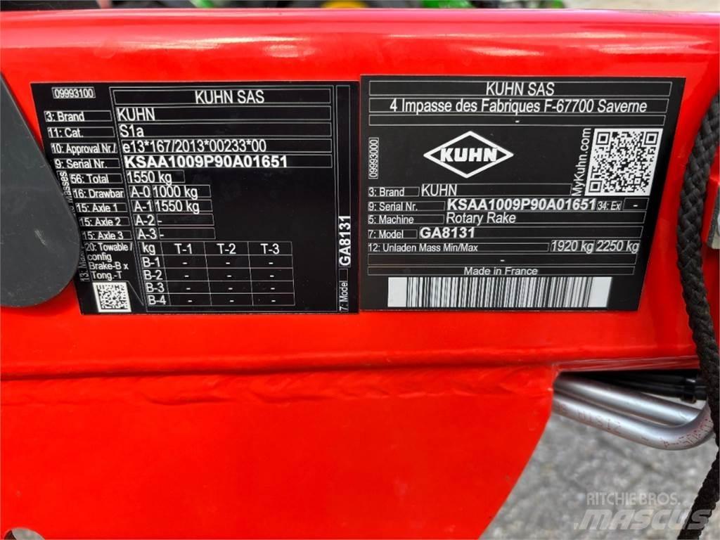 Kuhn GA 8131 Skårlæggerer