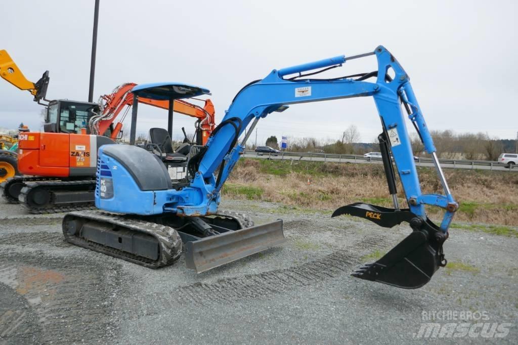 Komatsu PC 40 MR-3 Minigravemaskiner